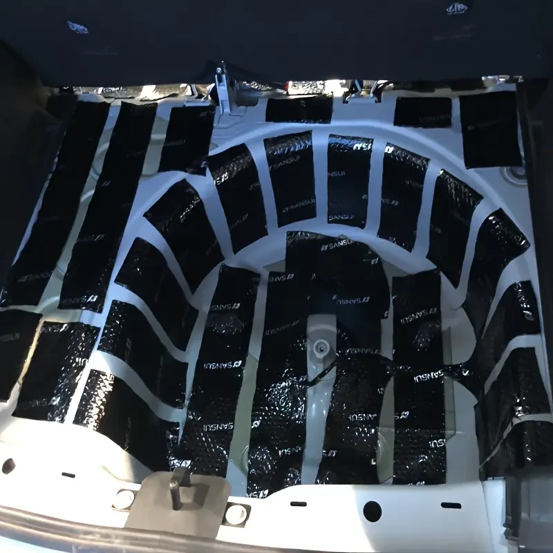 Premium Neoprene Rubber & Aluminum Soundproofing Kit for Cars and RVs