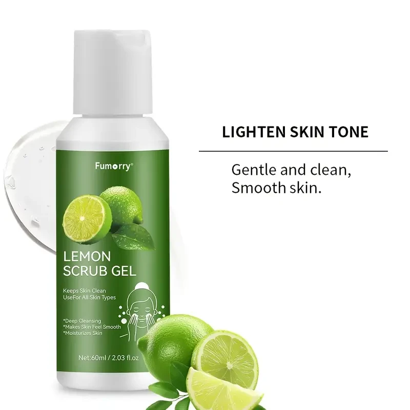 2-Pack Unisex Adult Lemon & Aloe Vera Moisturizing Scrub Gel