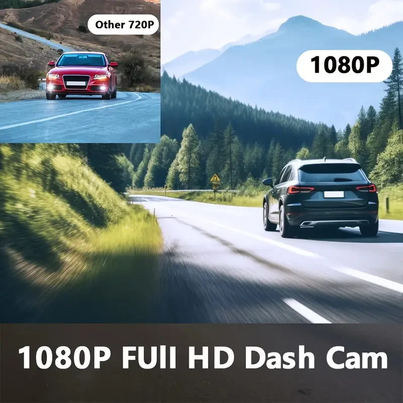 ZKCAMSPY HD 1080P Dash Cam with 170 Wide Angle