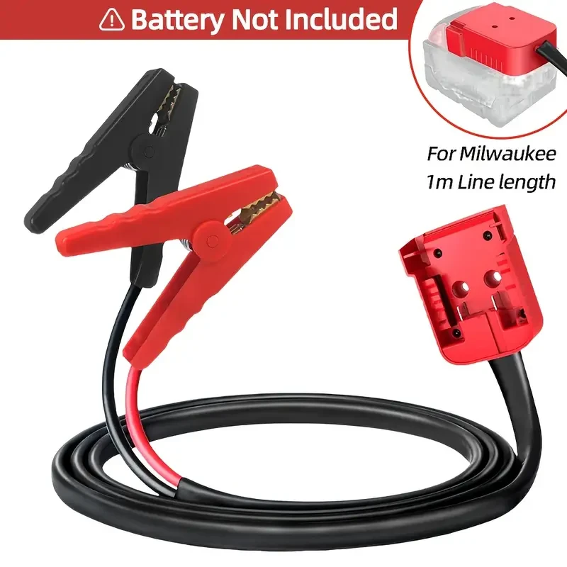 1pc Milwaukee 18V Battery Jumper Cable Clamp