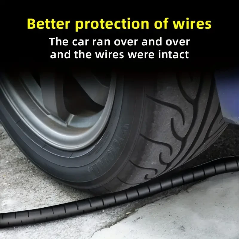 Universal 8m Tesla Charging Sleeve: Flame-Retardant, Durable, & Wear-Resistant