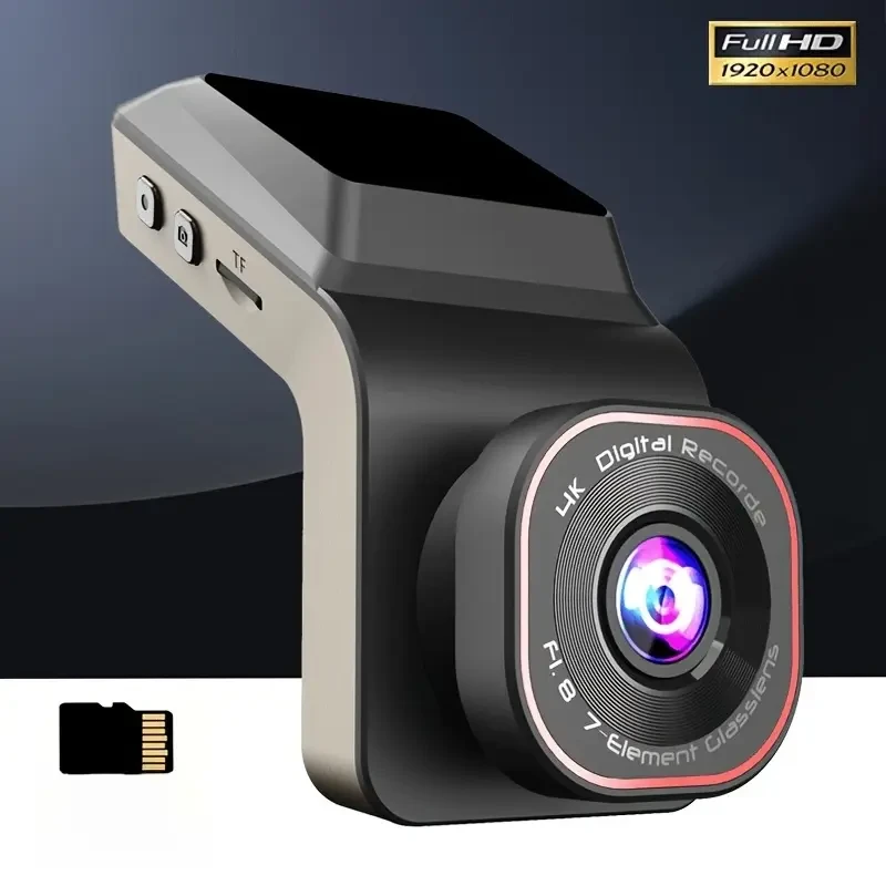 ESPONER Full HD 1920x1080 Dash Cam with 5.08cm Mini Hidden Screen