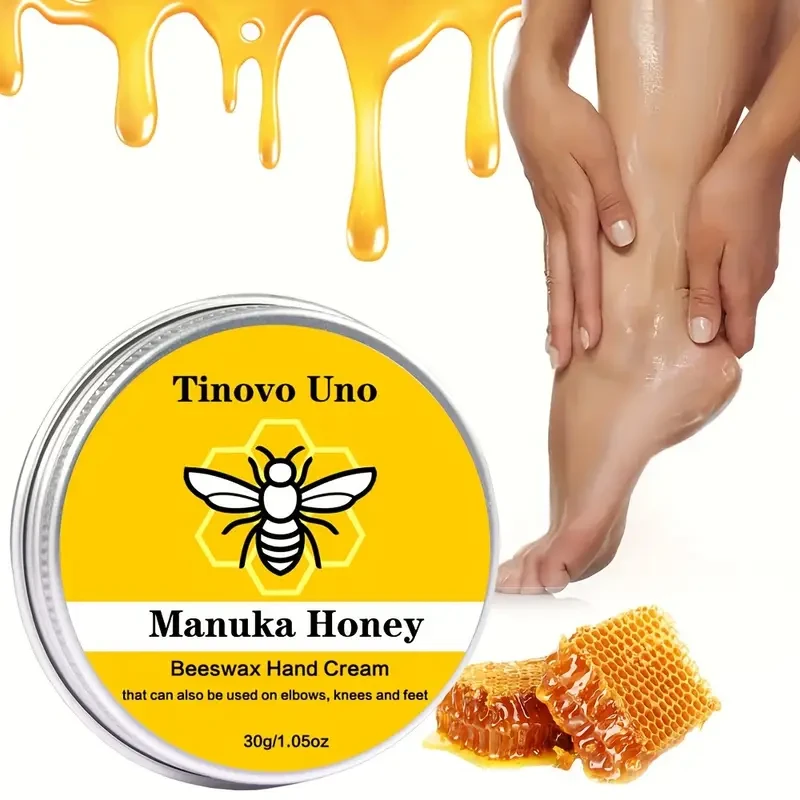 Tinovo Uno Manuka Honey Beeswax Hand Cream: 30g/1.05oz