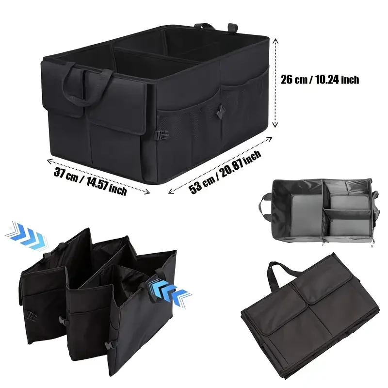 Premium Car Ute Van Toolboxes Foldable Tool Storage Trunk Box