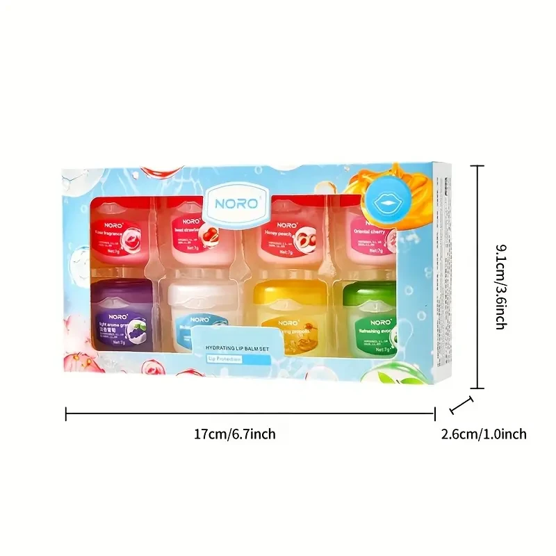 8pcs HEYXI Lip Treatment Set for Women