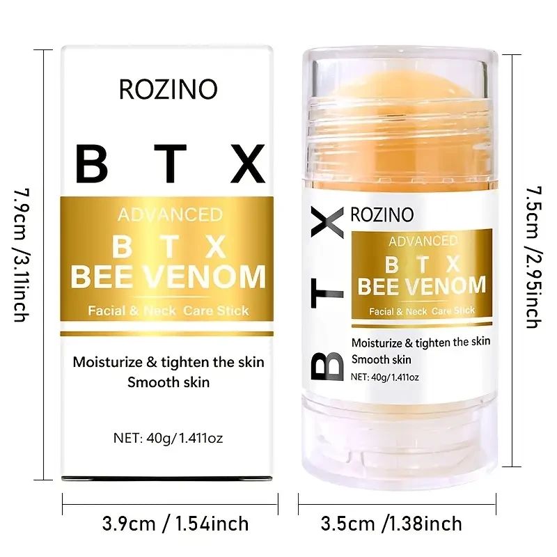 ROZINO Advanced BTX BEE VENOM Face & Neck Care Stick - 40g