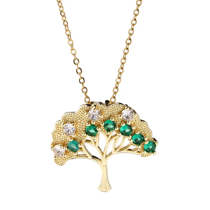 Vintage Tree Of Life Pendant Necklace