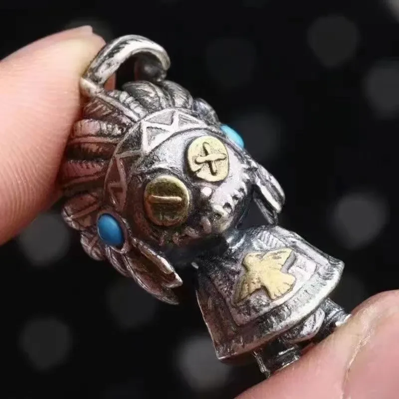 Indian Witch Doll Personality Vintage Pendant