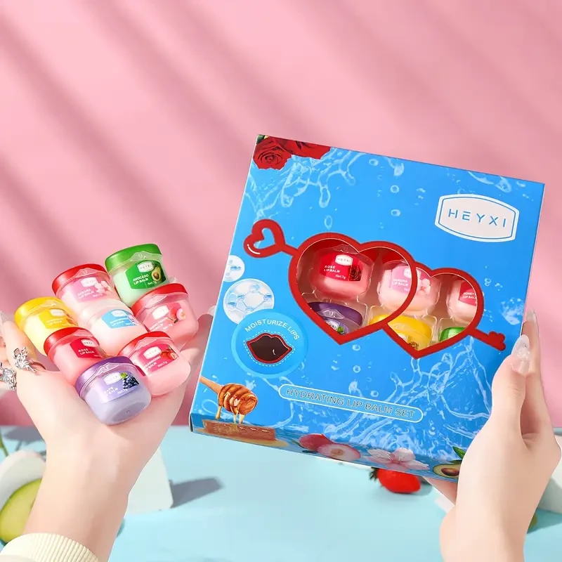 Moisturizing Lip Balm Set for Daily and Night Use