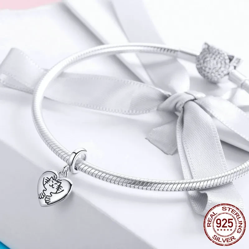 Sterling Silver Guardian Pet Kitty Pendant