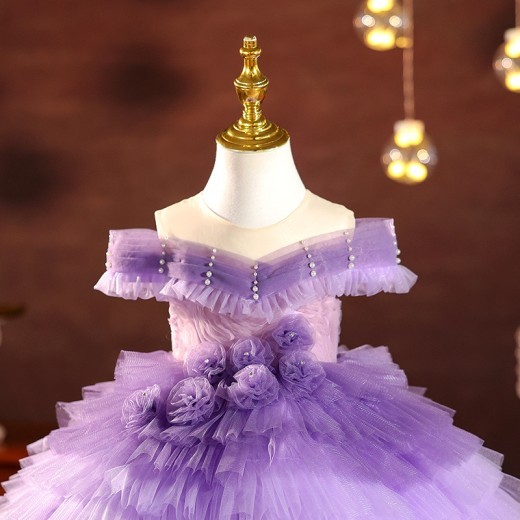 High-end Girls Birthday Princess Dress