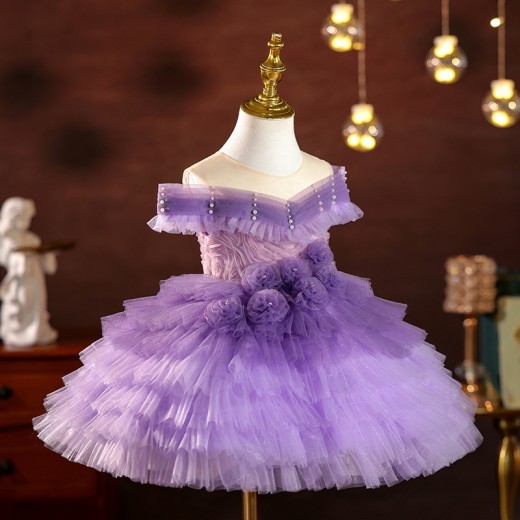 High-end Girls Birthday Princess Dress