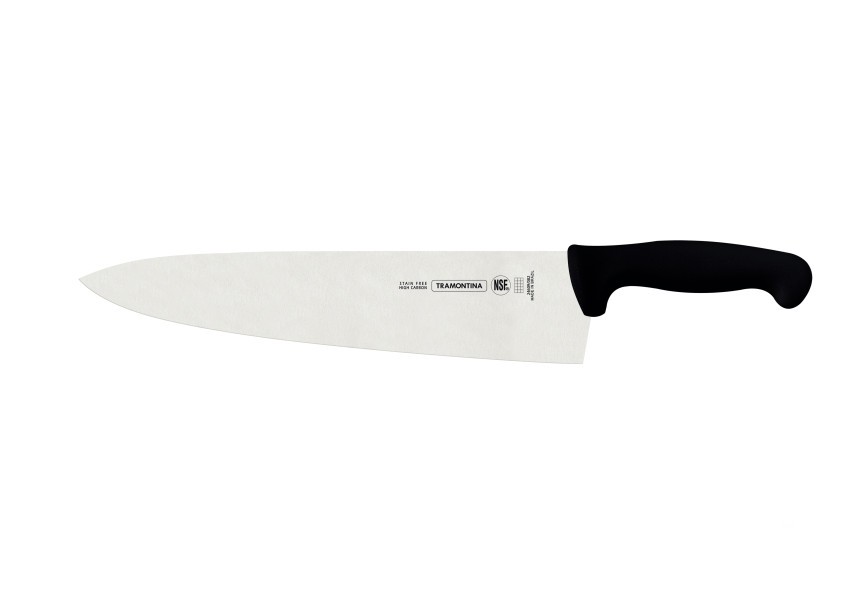 Professional Master Black Cooks Knife 12", 29cm - Tramontina