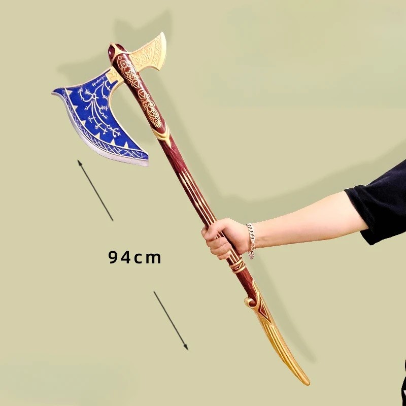 God of War Kratos Leviathan Axe Replica | Plastic Ragnarok Weapon Model for Cosplay