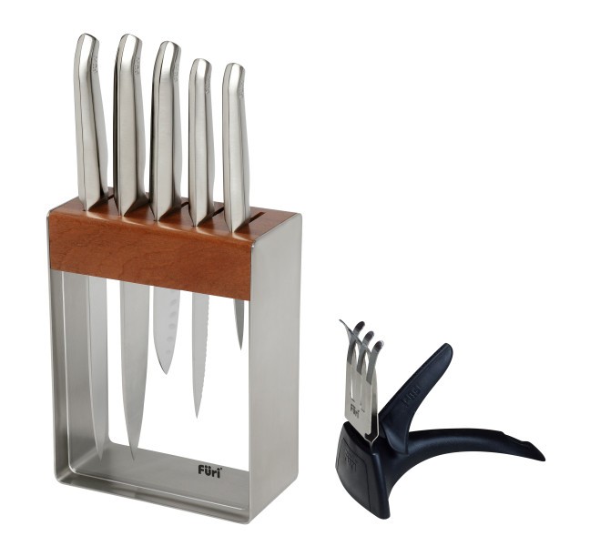 Pro Stainless Steel Knife Block Set 7 Piece - Furi