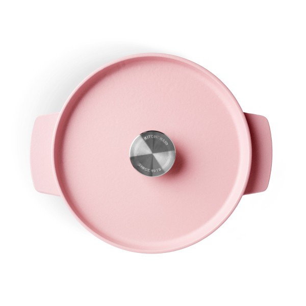 Dried Rose Covered Round Casserole 26cm/5.2L - KitchenAid