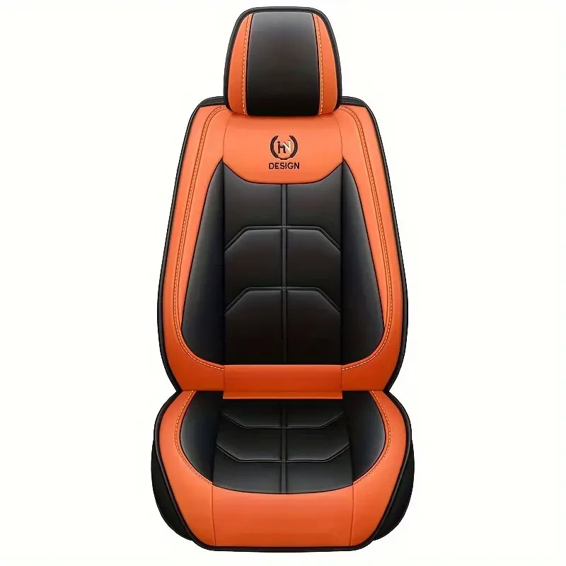 Luxury Premium PU Leather Front Seat Cover - Durable & Comfortable Universal Fit for Cars, SUVs, Vans & Trucks