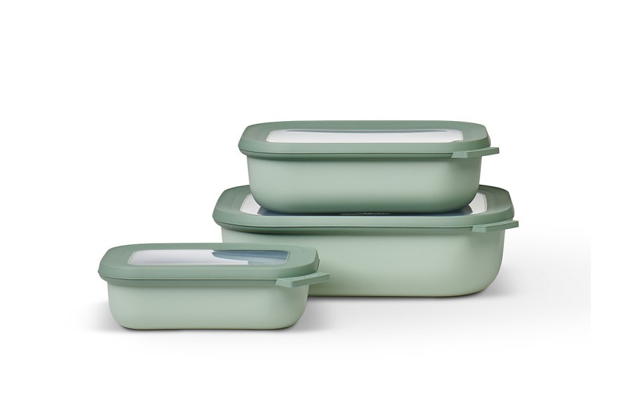 Cirqula Rectangle Small Set 3 Piece Nordic Sage - Mepal
