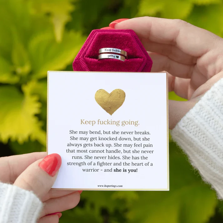 Keep Fcking Going Ring