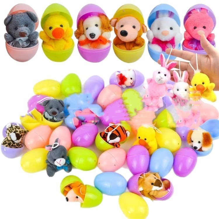 Easter Egg Plush Animal Toy