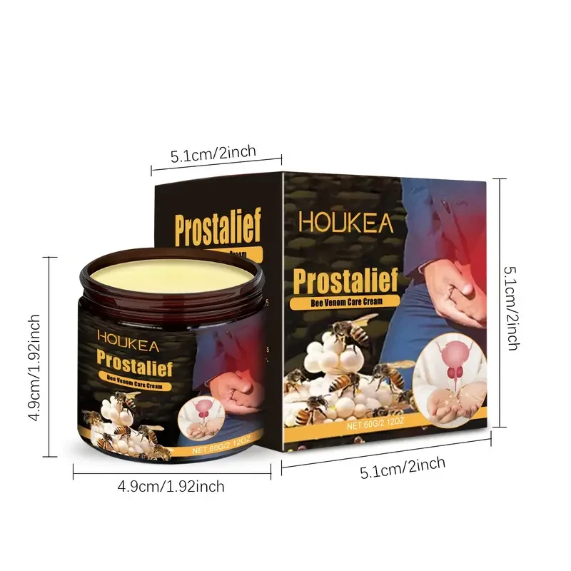 HOUKEA Bee Venom Cream for Massage Stimulates Vitality