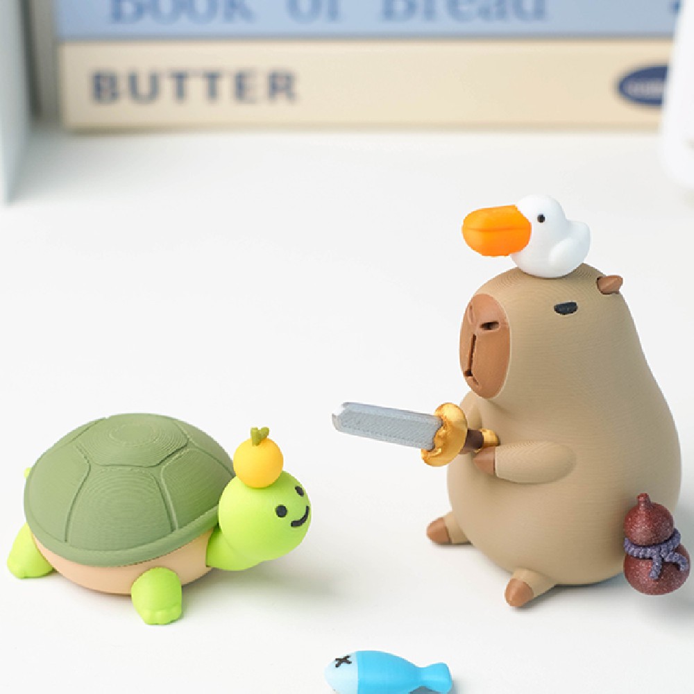 Kapibala Hero Dolphin Doll 3D Printing