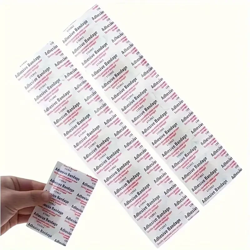 50pcs Skin-Friendly Waterproof & Breathable Bandages