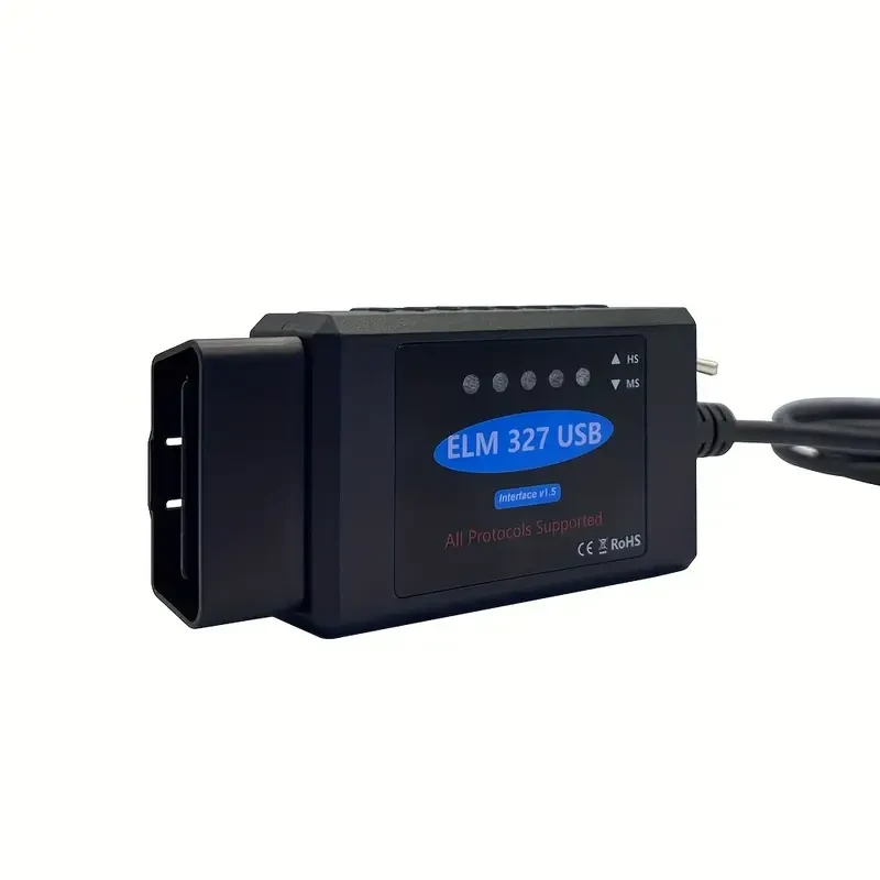 OBD2 USB Diagnostic Cable with Switch