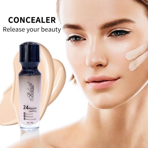 Light Sensitive Concealer Liquid Foundation Moisturizing And Oil Control Lasting