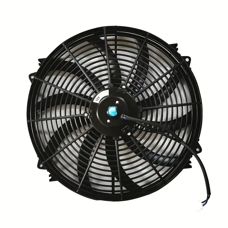 30cm Volt Electric Radiator Cooling Thermal Thermo Fan + Mounting Kits 12V 80W