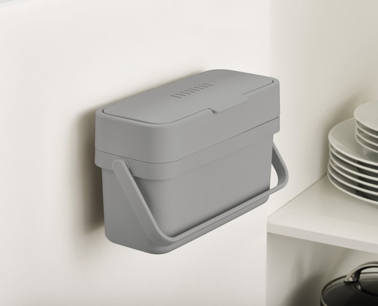 Compo Easy-fill Food Waste Caddy - Joseph Joseph Duo