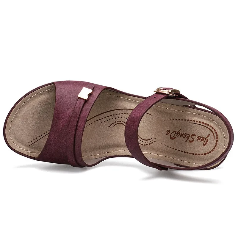 Women's Bohemian Thick Heel Sandals