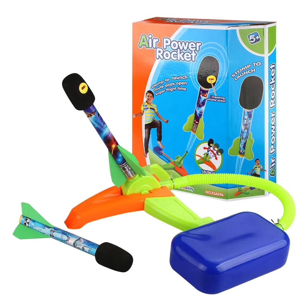 Children's sports toy aerodynamic rocket