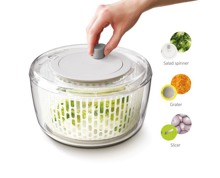 3pc Salad Preparation Set (Mcolor)  - Joseph Joseph Duo