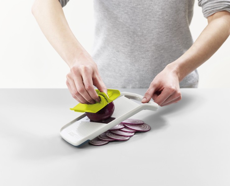 Multi-grip Mandoline (Stone)  - Joseph Joseph Duo