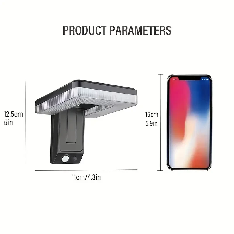 4pcs GoldenCentury Solar Street Lights with Motion Sensor