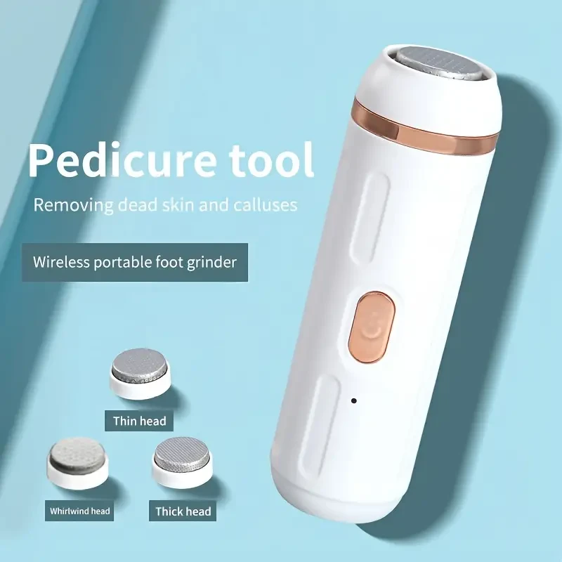 Electric Feet Callus Remover - Rechargeable Pedicure Tool for Smooth and Soft Feet