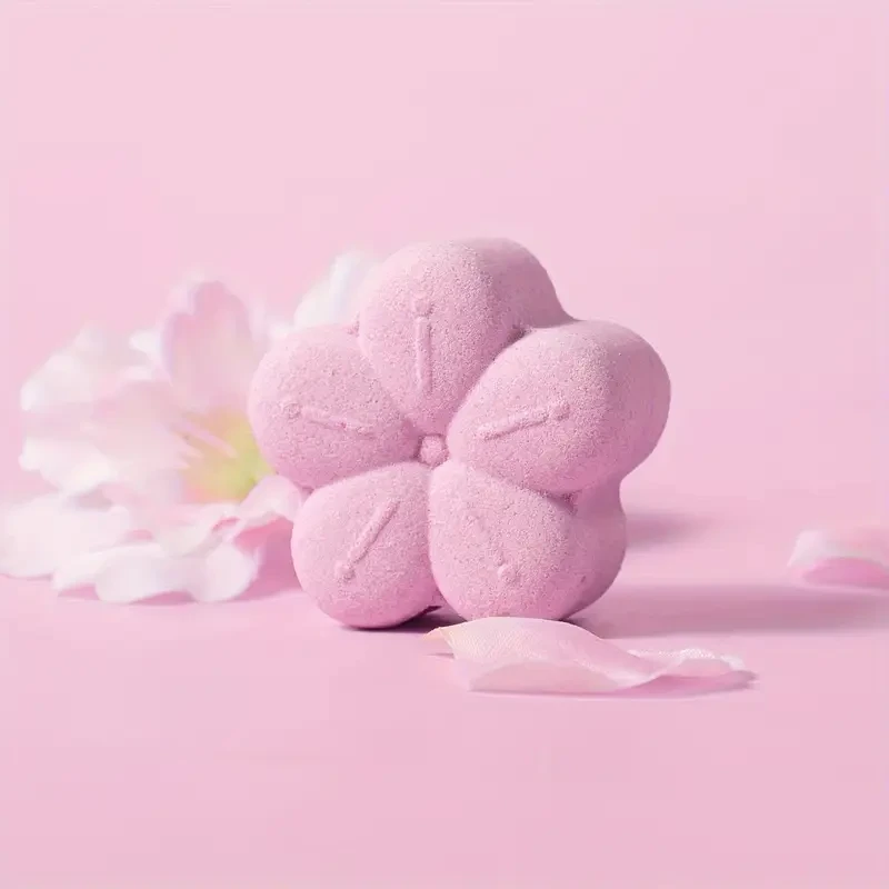 LAIKOU Japan Sakura Bubble Bath Bomb 30g Gentle Cleansing Smooth And Nourishing Moisturizing