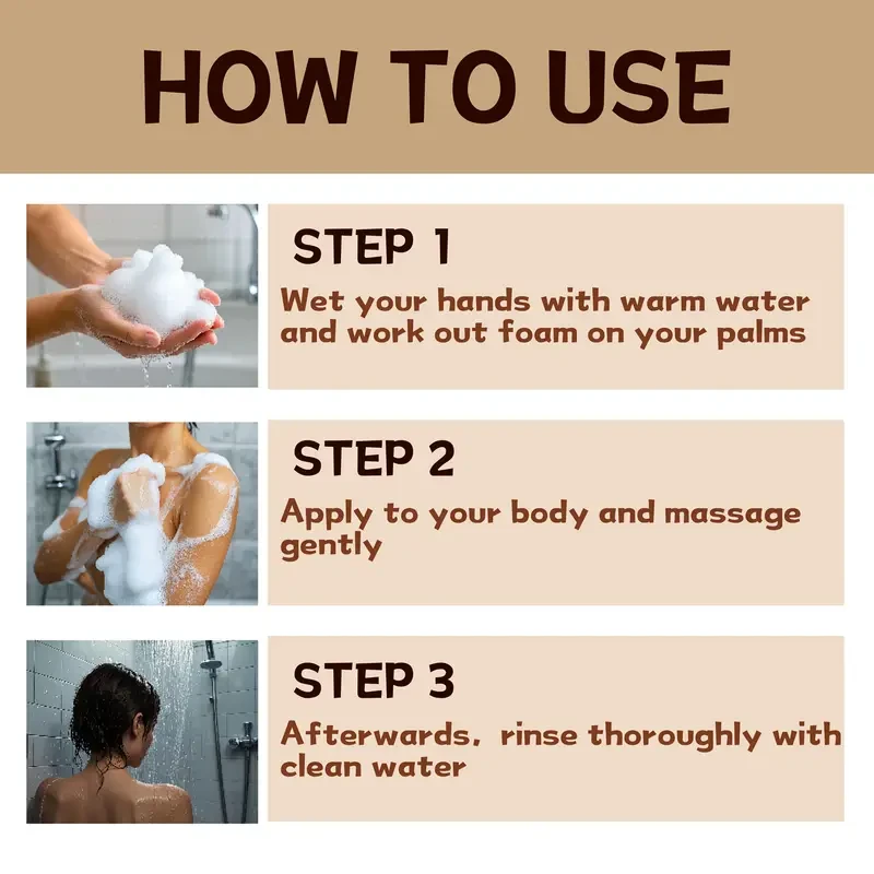 Fresherbs Coconut Body Wash - Exfoliating & Oil Control