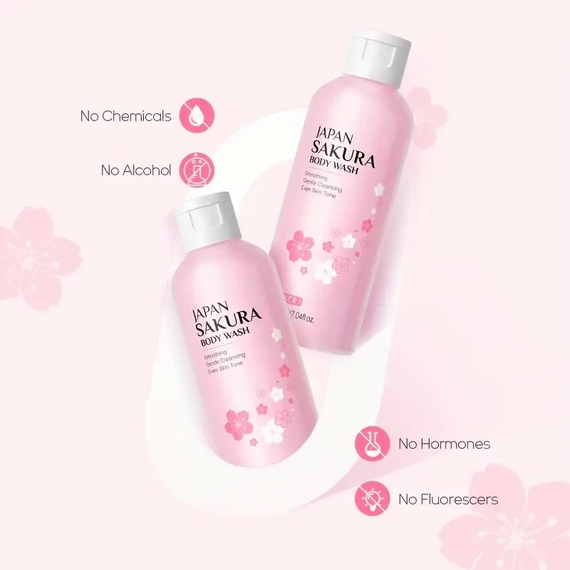 LAIKOU Sakura Body Wash Shower Gel 200ml