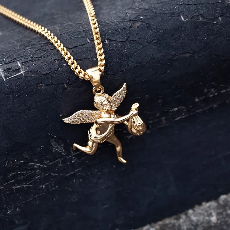 Hiphop Street Hip Hop Zircon Pendant