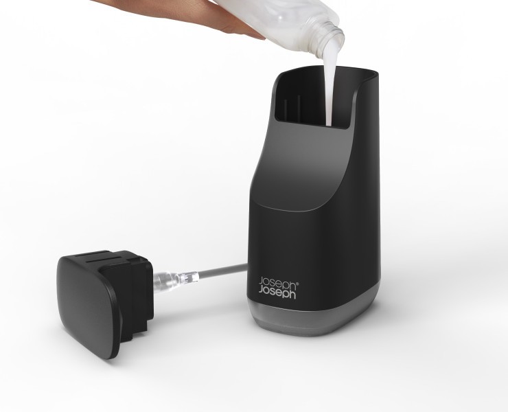 Slim Soap Pump - Black - Joseph Joseph