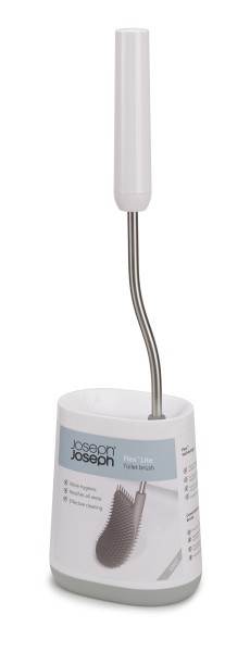 Flex Lite Toilet Brush - White  - Joseph Joseph