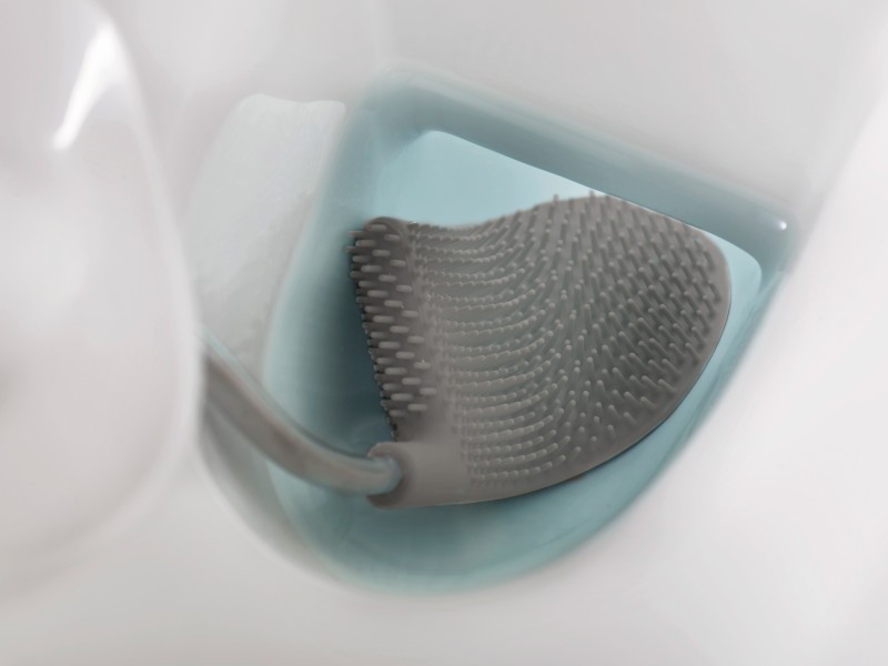 Flex Steel Toilet Brush - Stainless Steel - Joseph Joseph