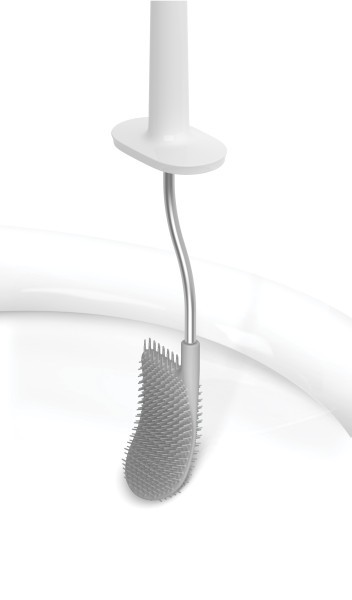 Flex Toilet Brush - Grey  - Joseph Joseph