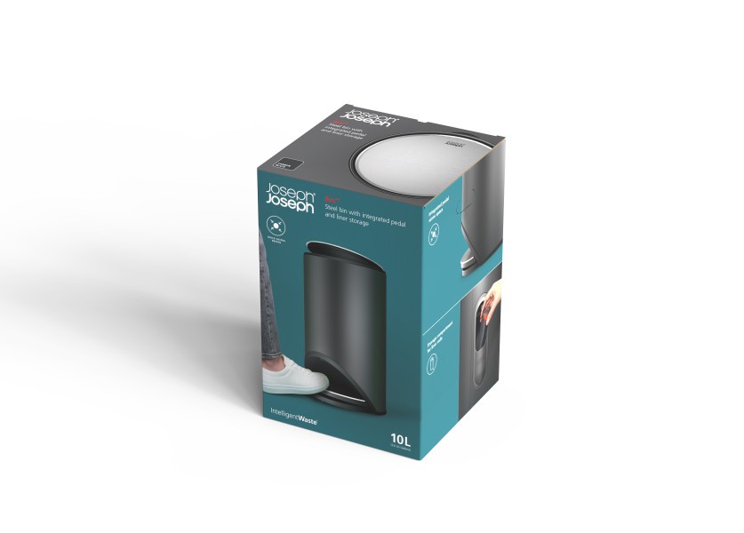 Arc 10L Bin - Carbon Black - Joseph Joseph