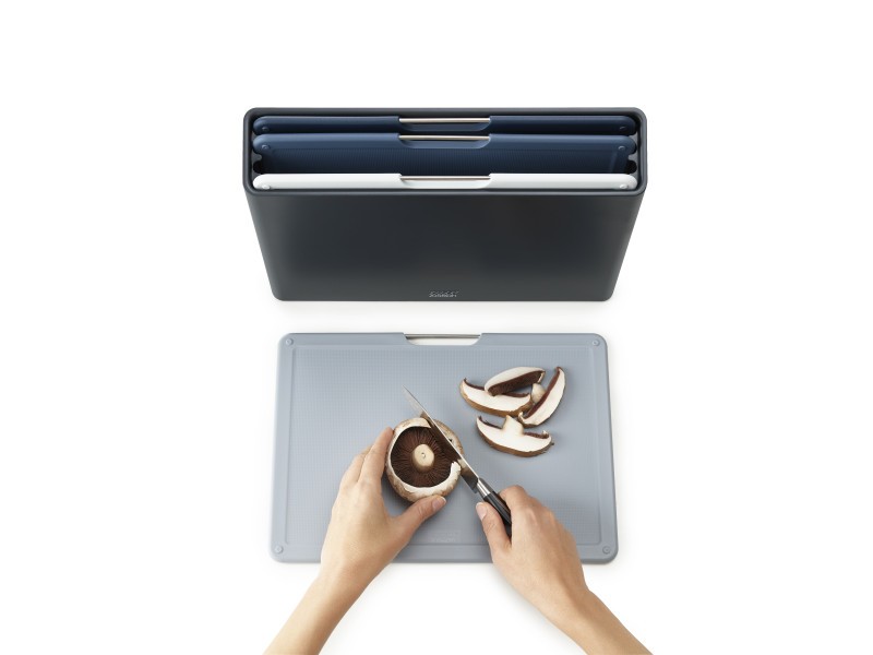 Folio 4-piece Chopping Board Set (Large) - Graphite - Joseph Joseph