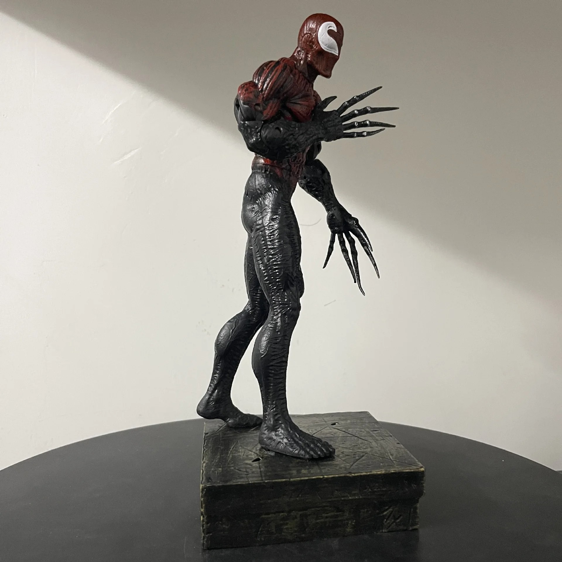 26cm Venom Symbiote Action Figure Toys | 2 Replaceable Head Carvings