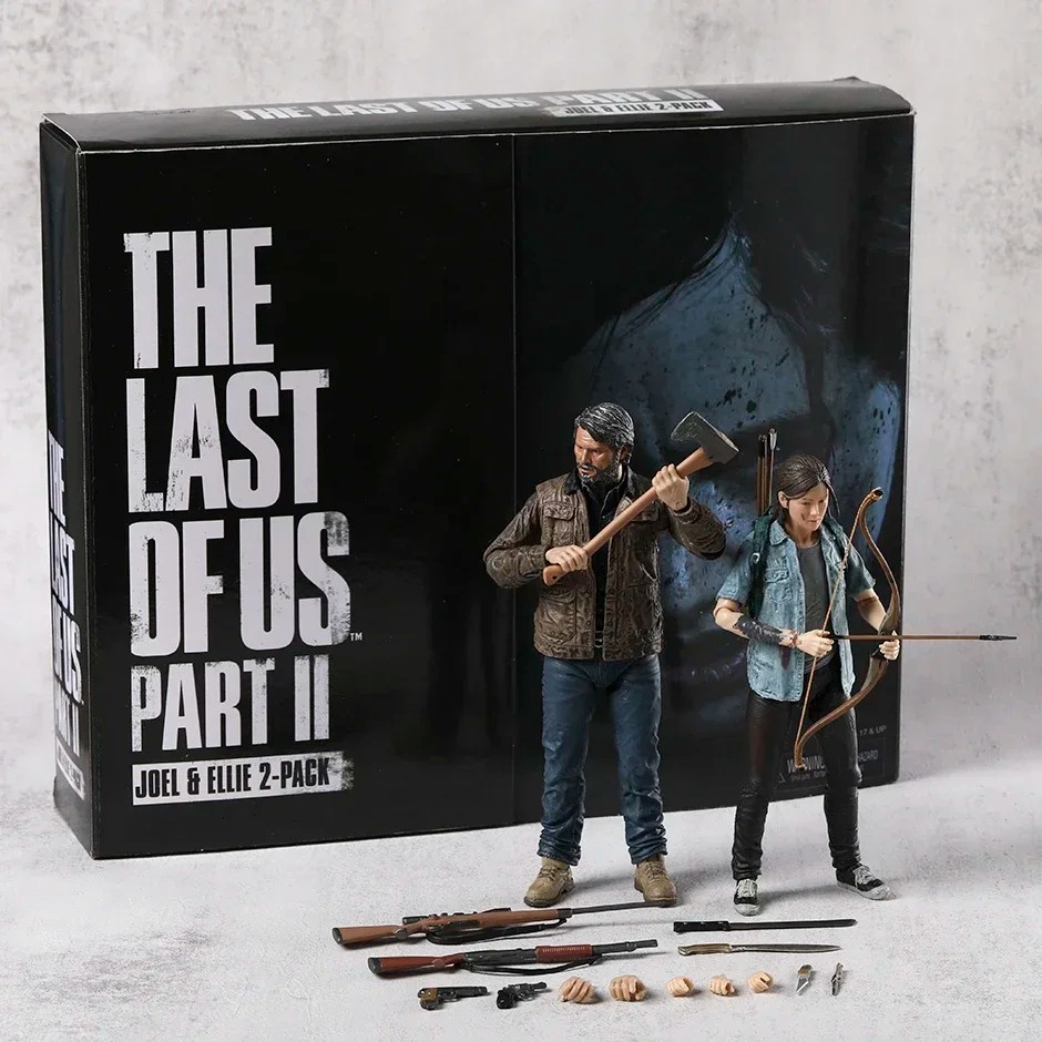 NECA The Last of Us 2: Ultimate Joel and Ellie Action Figure Model Toy