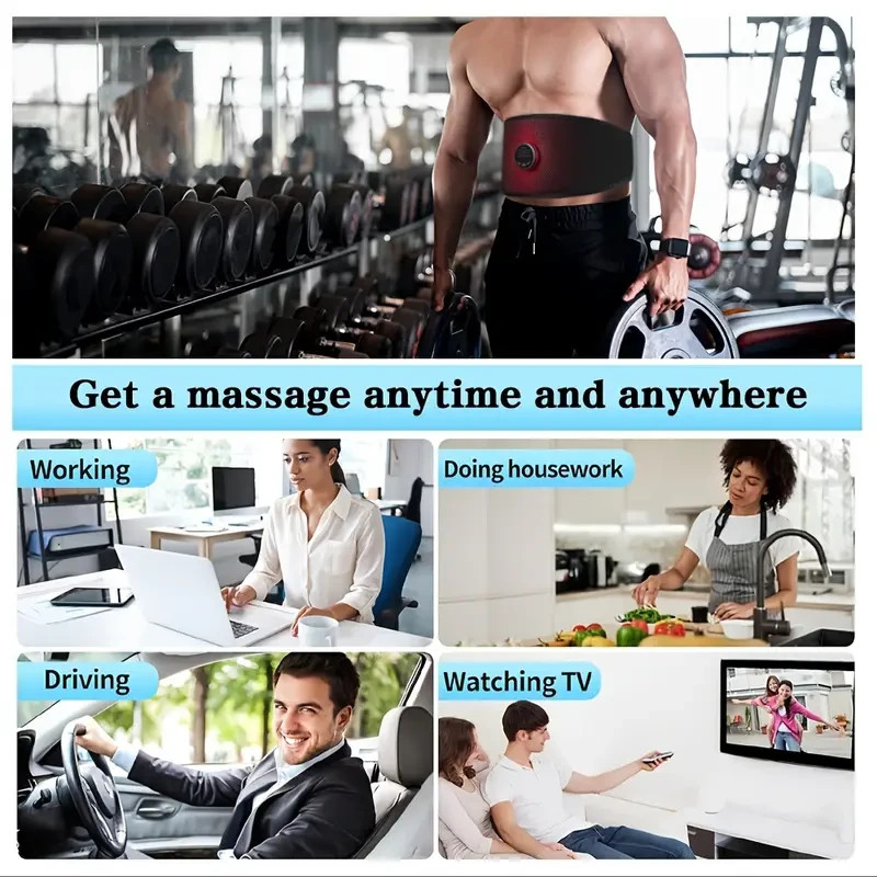 WOFLEND EMS TENS Massager & Abdominal Muscle Trainer